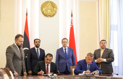 Беларусь и Ливия подписали ряд соглашений о сотрудничестве