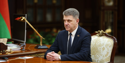 Владимир Кухарев доложил Александру Лукашенко о ситуации в столице