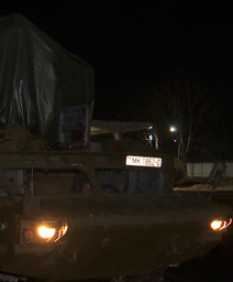 Тест на боеспособность проходит 62-ой зенитный ракетный полк в Гродно