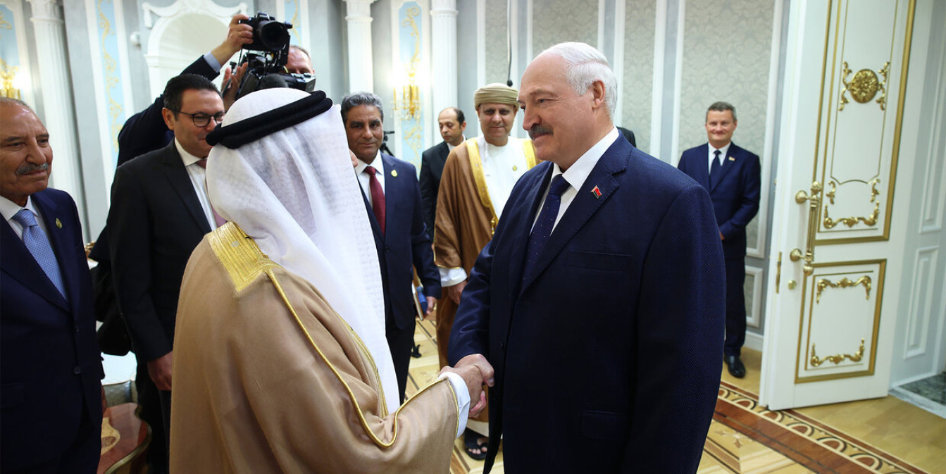 Лукашенко: нужно усилить практическую составляющую сотрудничества Беларуси с арабскими странами