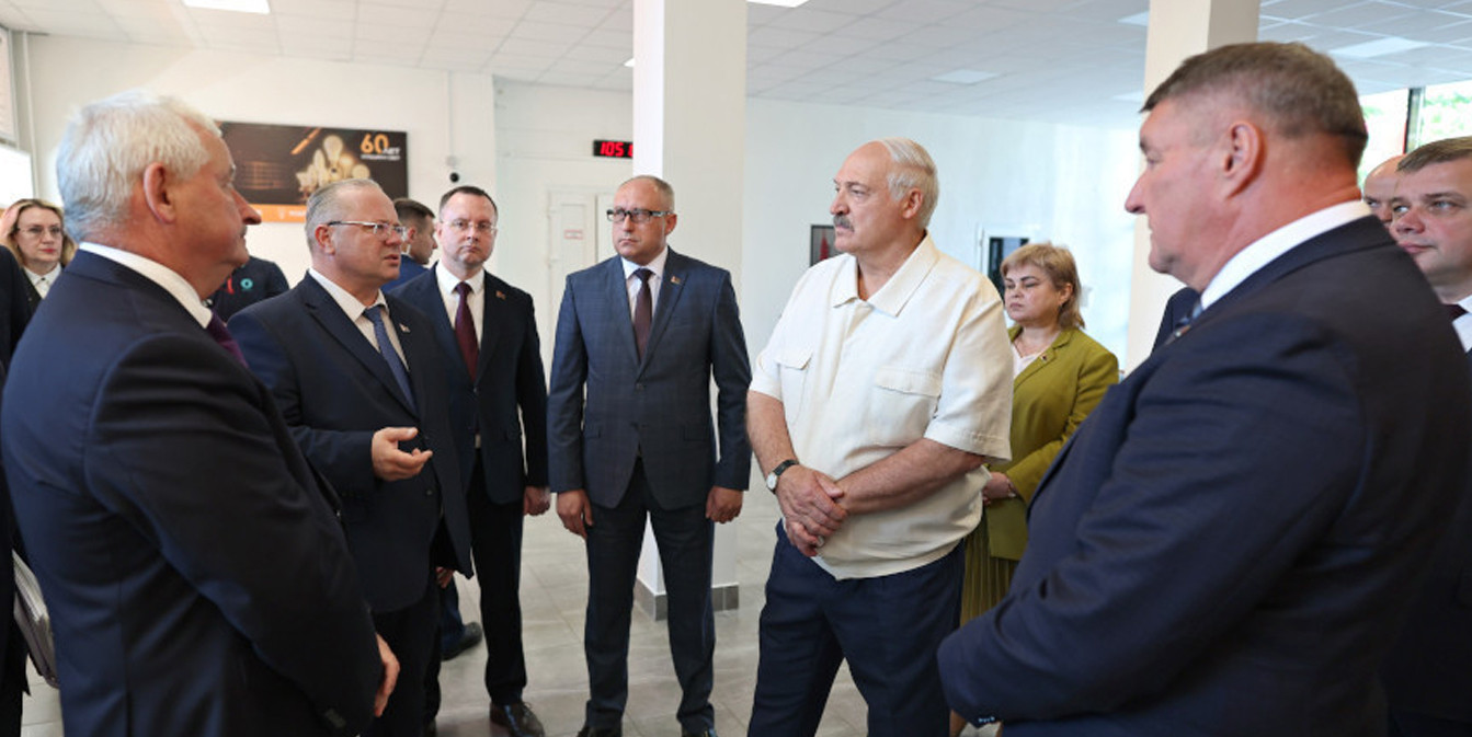 Александр Лукашенко в Бресте