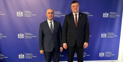 Посол Беларуси встретился с министром финансов Грузии