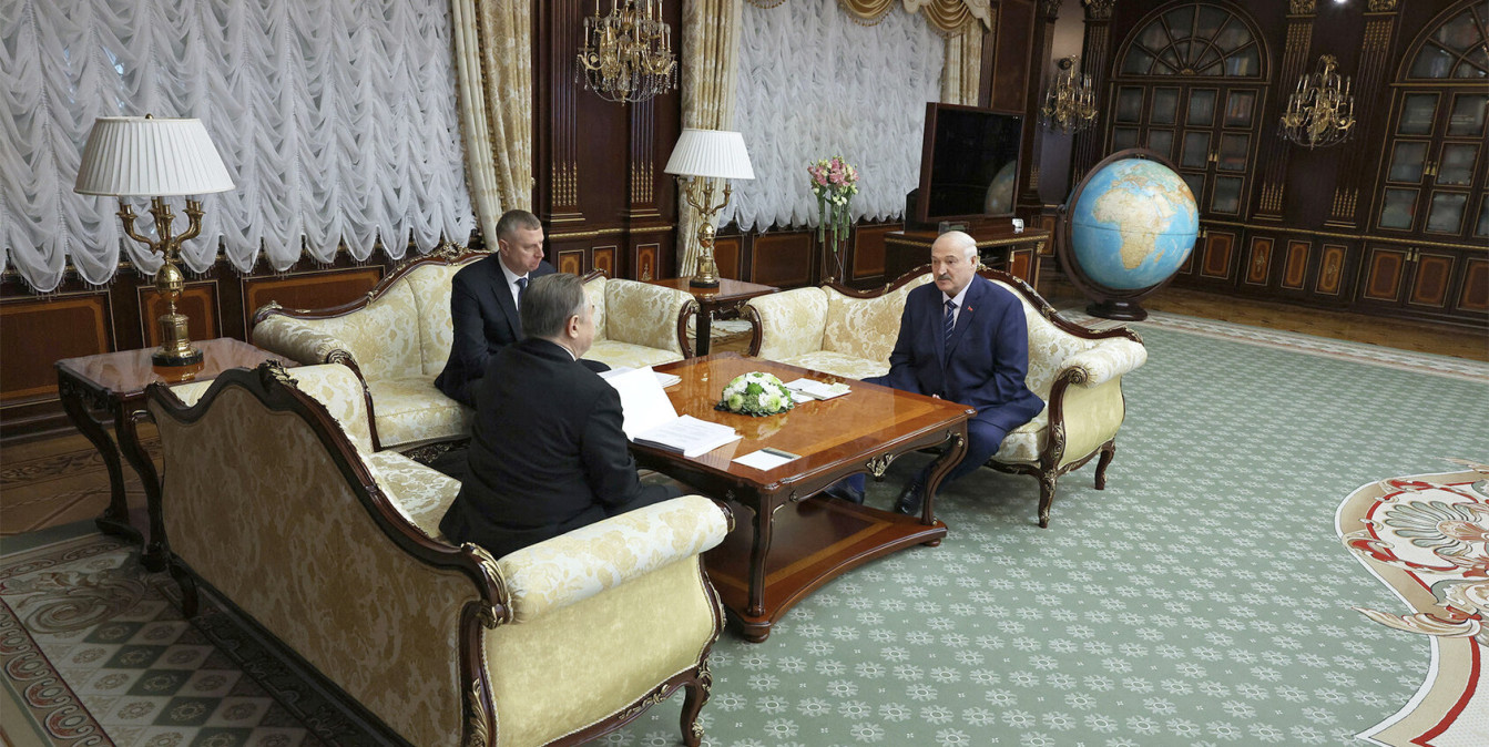 Лукашенко провел встречу с Государственным секретарем Союзного государства Беларуси и России