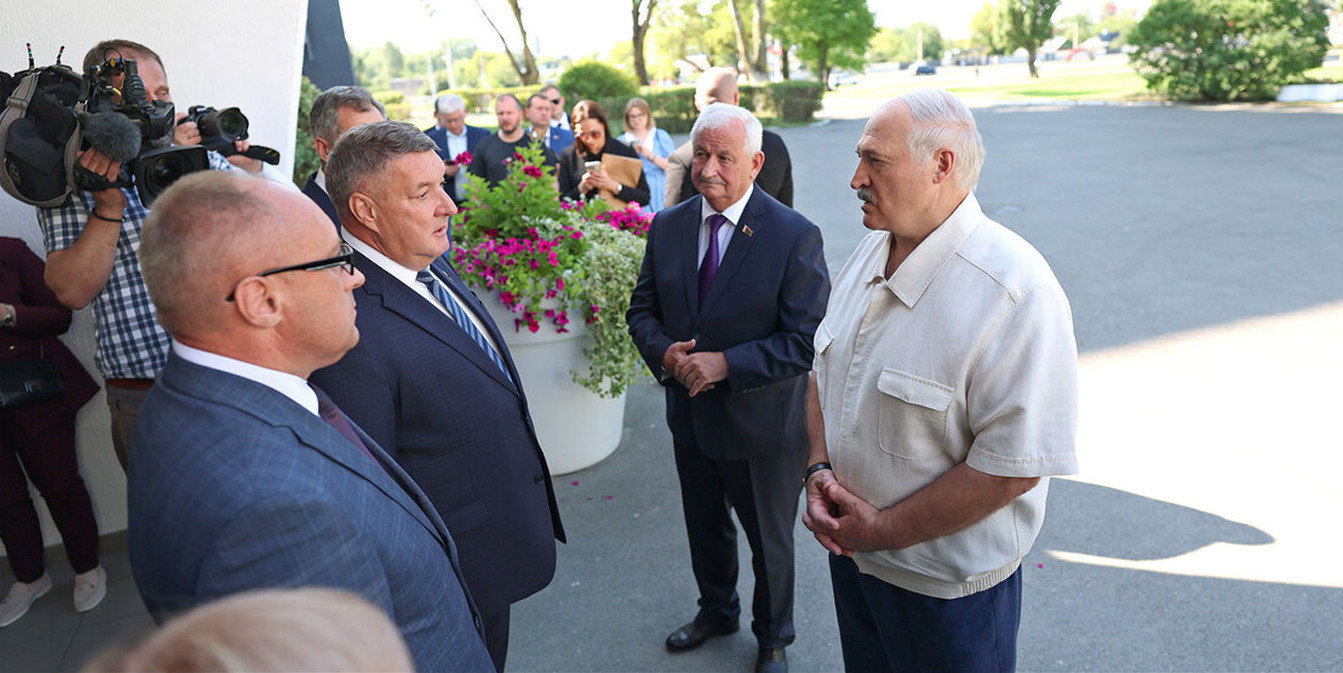 Александр Лукашенко в Бресте