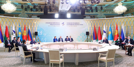 Евразийский межправительственный совет собрался в узком формате в Казахстане