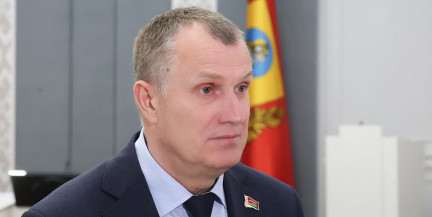 Президент Беларуси заслушал доклад председателя Могилевского облисполкома о развитии региона