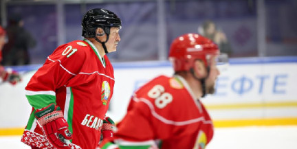 Хоккейная команда Президента Беларуси одержала победу над сборной Гродненской области в матче РХЛ