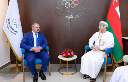 Виктор Лукашенко встретился с главой Олимпийского комитета Омана