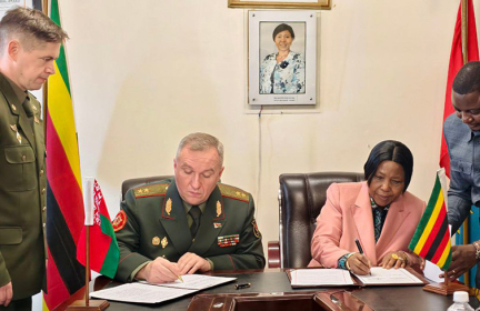 Беларусь и Зимбабве заключили соглашение о военном сотрудничестве