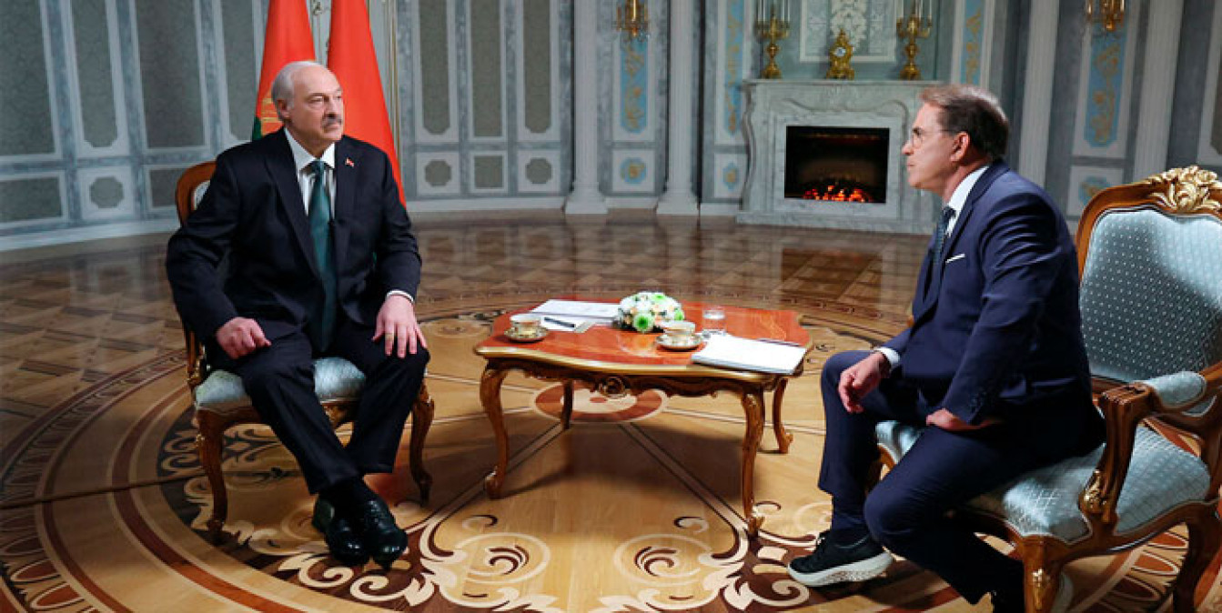 Лукашенко дал большое интервью журналисту RT Рику Санчесу