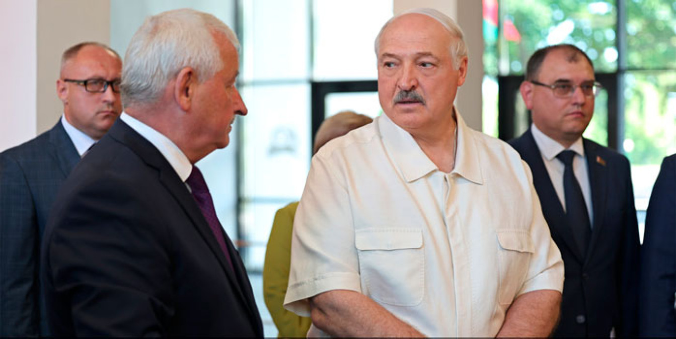 Александр Лукашенко в Бресте