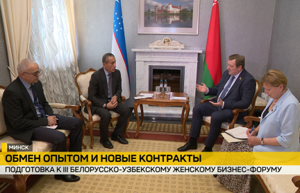 В Совете Республики обсудили подготовку к III Белорусско-узбекскому женскому бизнес-форуму