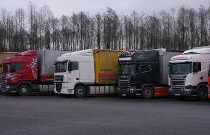 Политический спектакль Литвы ударил по собственным гражданам: литовские грузовики застряли в Беларуси. Репортаж ОНТ