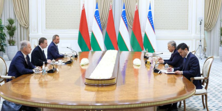 Премьер-министр Беларуси провел встречу с президентом Узбекистана