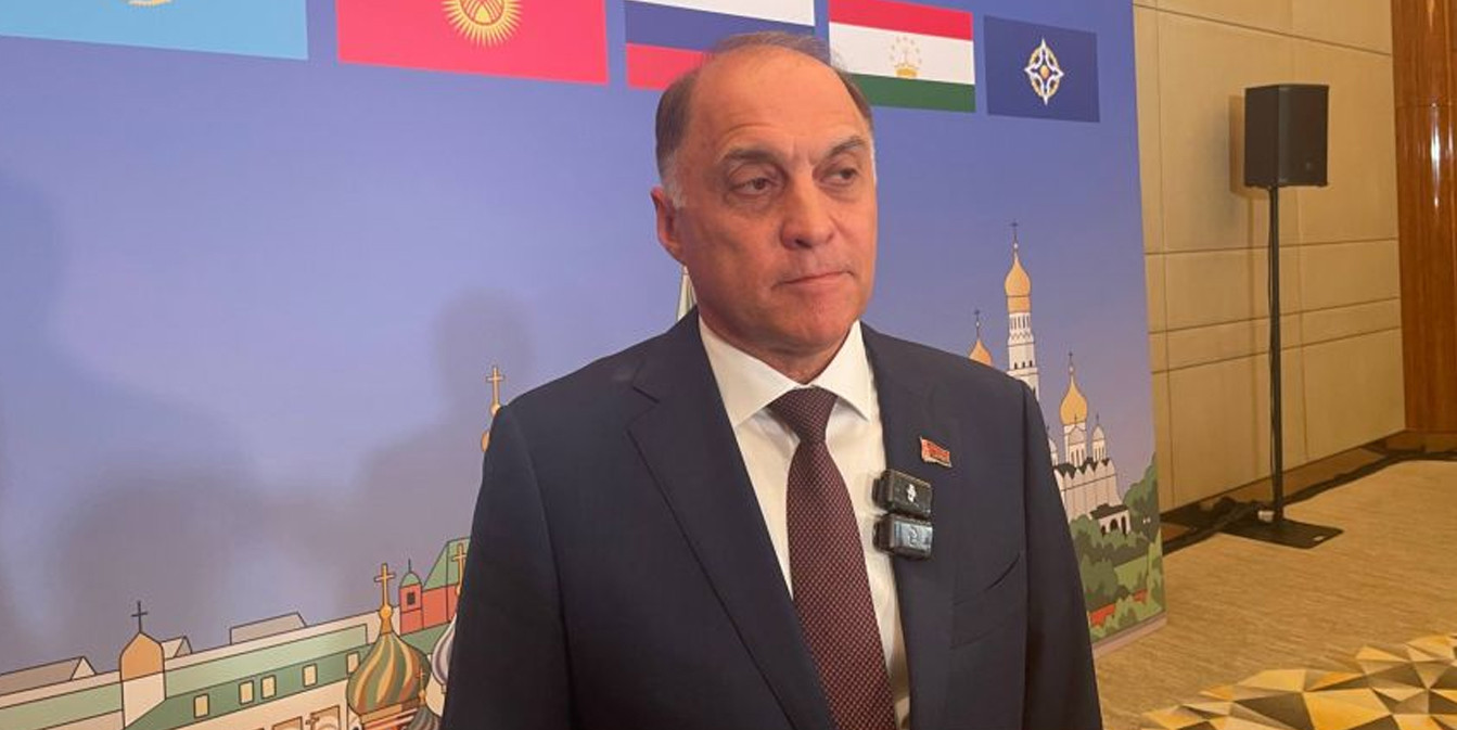Александр Вольфович на заседания Комитета секретарей Советов безопасности ОДКБ
