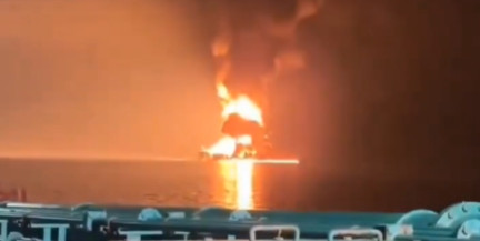 «Цена войны, которую не нужно было начинать». Дэвис – о горящем в ОАЭ американском танкере