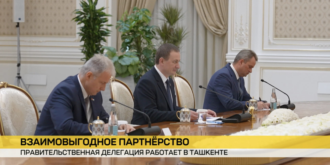 Белорусская делегация работает в Узбекистане