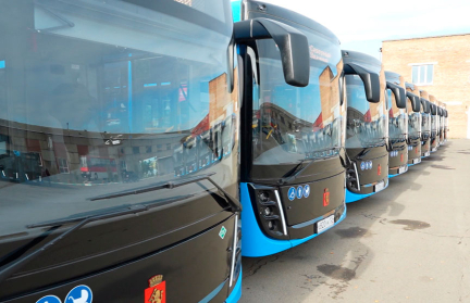 Белорусские автобусы покоряют города Красноярского края