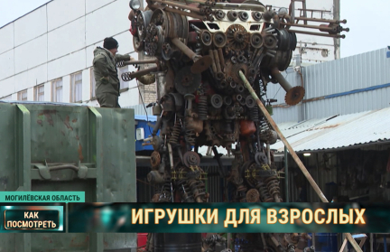 Из груды хлама в трехтонного автобота: могилевские мастера создают роботов без чертежей и инструкций