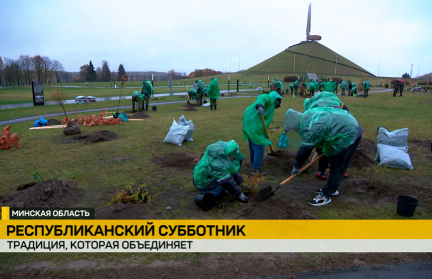 Республиканский субботник прошел по всей Беларуси