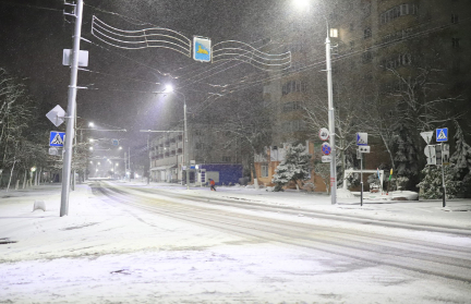 В Гомель пришла зима в середине апреля. Посмотрите, как теперь выглядит город