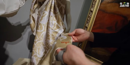 Как создавались платки KIKO RICHEN по эскизам знаменитого художника Царфина