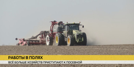 Все больше регионов Беларуси приступают к посевной