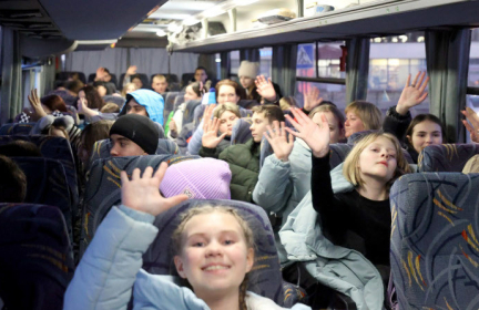 Дети из Херсонской области впервые приехали на отдых в Беларусь