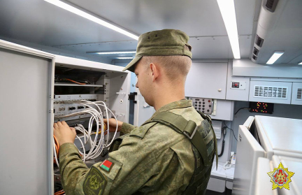 В Беларуси стартовало оперативно-специальное учение войск связи Вооруженных Сил