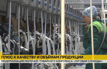 Минская овощная фабрика завершила модернизацию МТК «Луговая Слобода»
