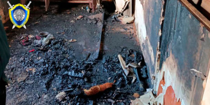 Пожар в Узденском районе унес жизни пенсионерки и ее сына