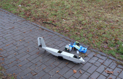 В Гродно упал дрон с экстремисткой продукцией