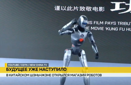 В Китае открылся первый в мире магазин роботов формата 6S