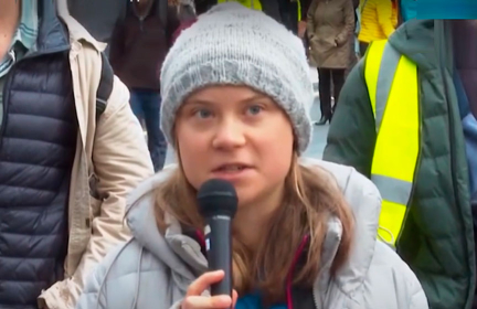 Грету Тунберг не пускают на территорию сектора Газа