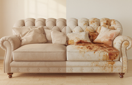 Лайфхаки для чистки мягкой мебели: избавляемся от запахов и пятен