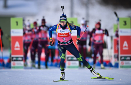 Динара Смольская завоевала золото в гонке преследования на Кубке России