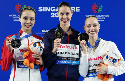 Белорусская синхронистка Хондошко завоевала бронзу на чемпионате мира