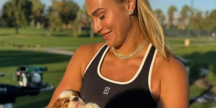 Арина Соболенко – снова номинант на Laureus, а еще у нее появился пес Эш