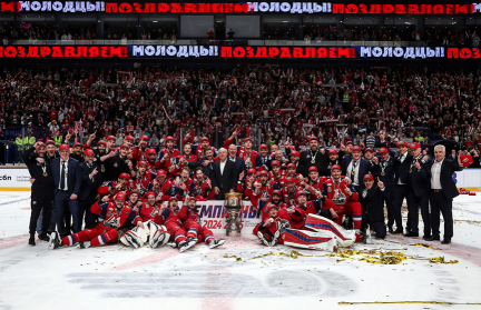 Стал известен обладатель Кубка Гагарина сезона 2024-2025