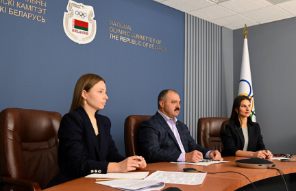 Президент НОК Виктор Лукашенко впервые провел разговор с главой МОК Кирсти Ковентри