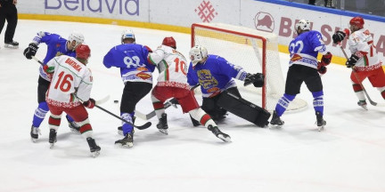 Команда Президента разгромила сборную Минской области в первом матче финальной серии РХЛ