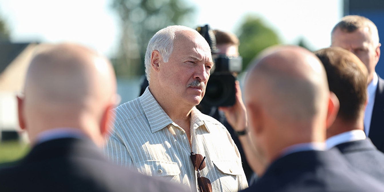 Александр Лукашенко в Березовском районе 31 июля 2026-го