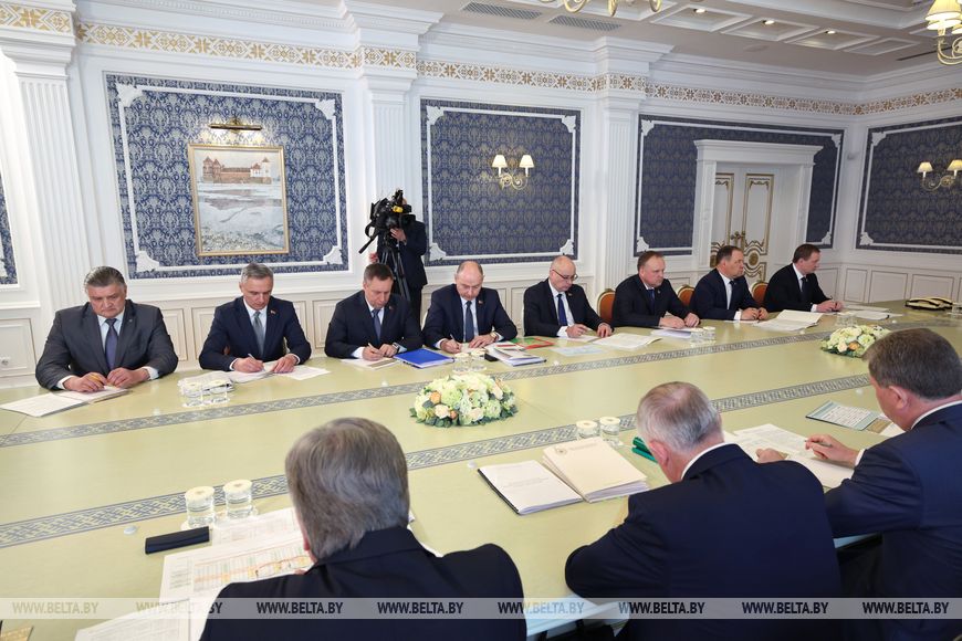 совещание у Президента Беларуси