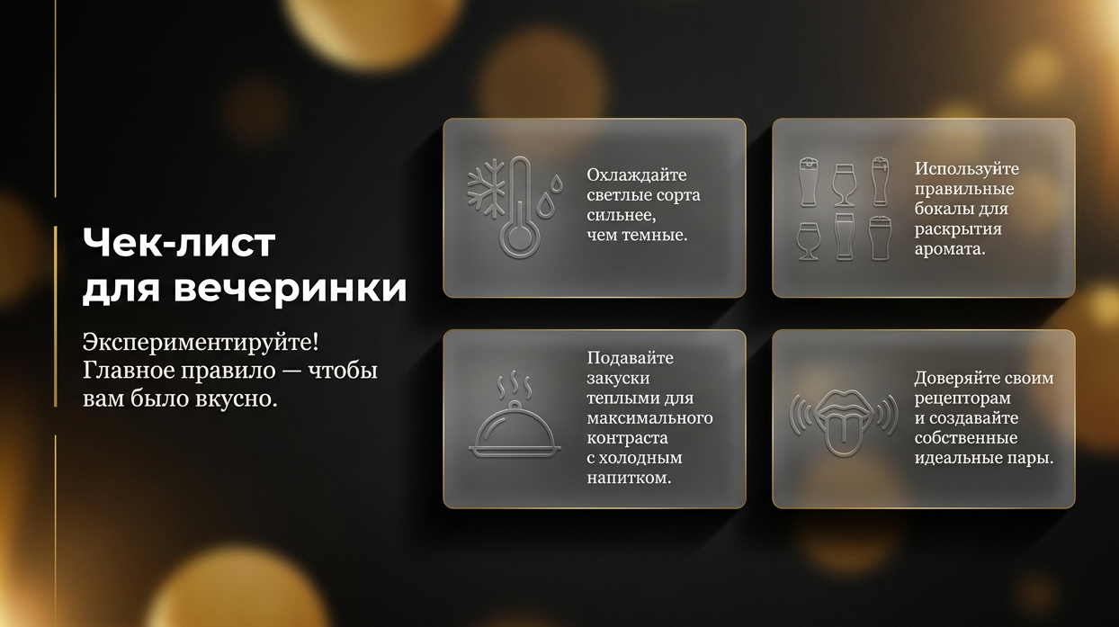 Чек-лист для вечеринки: как организовать идеальную дегустацию